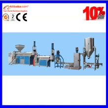 HDPE,PS,PP,ABS flakes plastic extruder and pelletizing machines